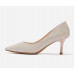 Fashion matte pointed toe ladylike temperament pumps