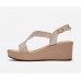 Fashionable retro all-match thick-soled height-increasing sandals