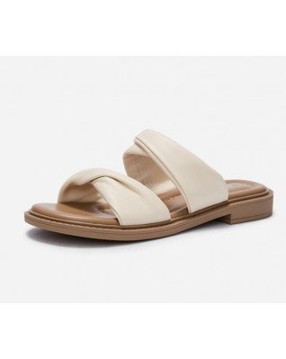 Fashionable sandals simple and comfortable flat slippers