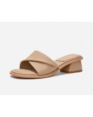 Women's Fashionable Thick Heel Open Toe Sandals