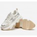 All-match color-block thick-soled comfortable running sneakers